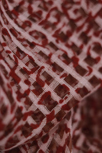 Natural Dye Block Print Filature Silk Dupatta