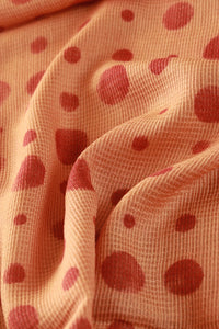 Natural Dye Block Print Silk Fabric