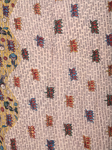 Natural Dye Hand-Painted Kalamkari Silk Sari