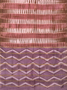 Natural Dye Shibori Silk x Cotton Sari