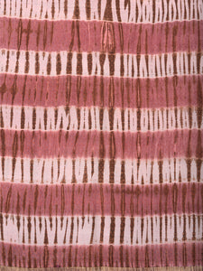 Natural Dye Shibori Silk x Cotton Sari