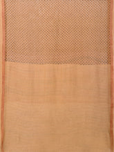 Load image into Gallery viewer, Natural Dye Block Print Silk Sari