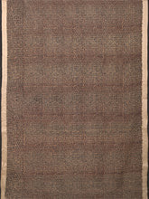 Load image into Gallery viewer, Natural Dye Block Print Cotton Sari