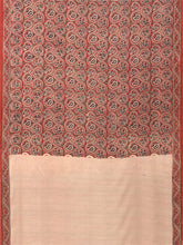 Load image into Gallery viewer, Natural Dye Block Print Cotton Sari