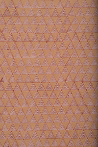 Natural Dye Block Print Cotton Fabric