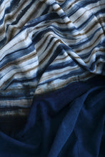 Load image into Gallery viewer, Natural Dye Shibori Cotton Fabric