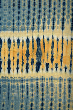 Load image into Gallery viewer, Natural Dye Shibori Cotton Fabric