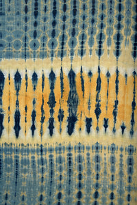 Natural Dye Shibori Cotton Fabric
