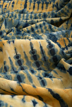 Load image into Gallery viewer, Natural Dye Shibori Cotton Fabric