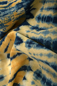 Natural Dye Shibori Cotton Fabric