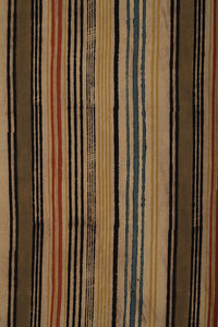 Natural Dye Block Print Cotton Fabric