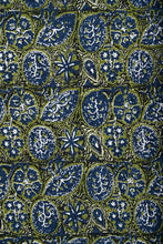 Load image into Gallery viewer, Azo Free Dye Block Print Cotton Fabric