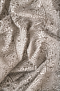 Natural Dye Block Print Cotton Fabric