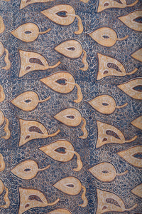 Natural Dye Block Print Cotton x Silk Stole