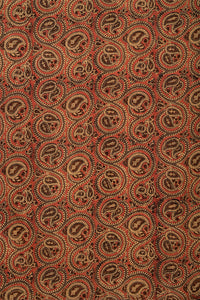 Natural Dye Block Print Cotton Stole