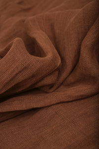 Natural Dye Linen Stole