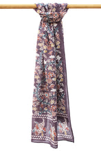 Load image into Gallery viewer, Natural Dye Batik Cotton Stole