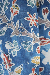 Natural Dye Batik Cotton Stole