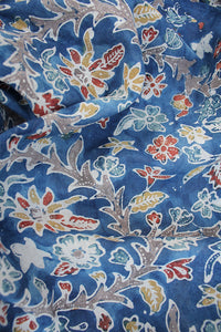 Natural Dye Batik Cotton Stole