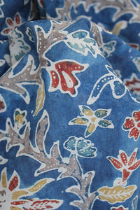 Natural Dye Batik Cotton Stole