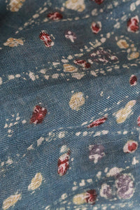 Natural Dye Batik Linen Stole