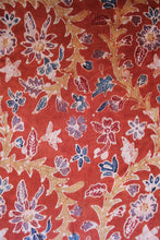 Load image into Gallery viewer, Natural Dye Batik Cotton x Silk Fabric