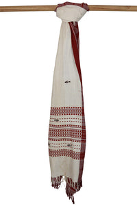 Natural Dye 'Aal' Cotton Dupatta