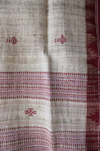 Load image into Gallery viewer, Aal Dyed Cotton x Kosa Silk Handwoven Tribal Stole
