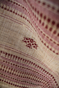 Aal Dyed Cotton x Kosa Silk Handwoven Tribal Stole