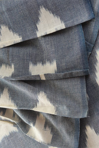 Natural Dye Ikat Cotton Fabric