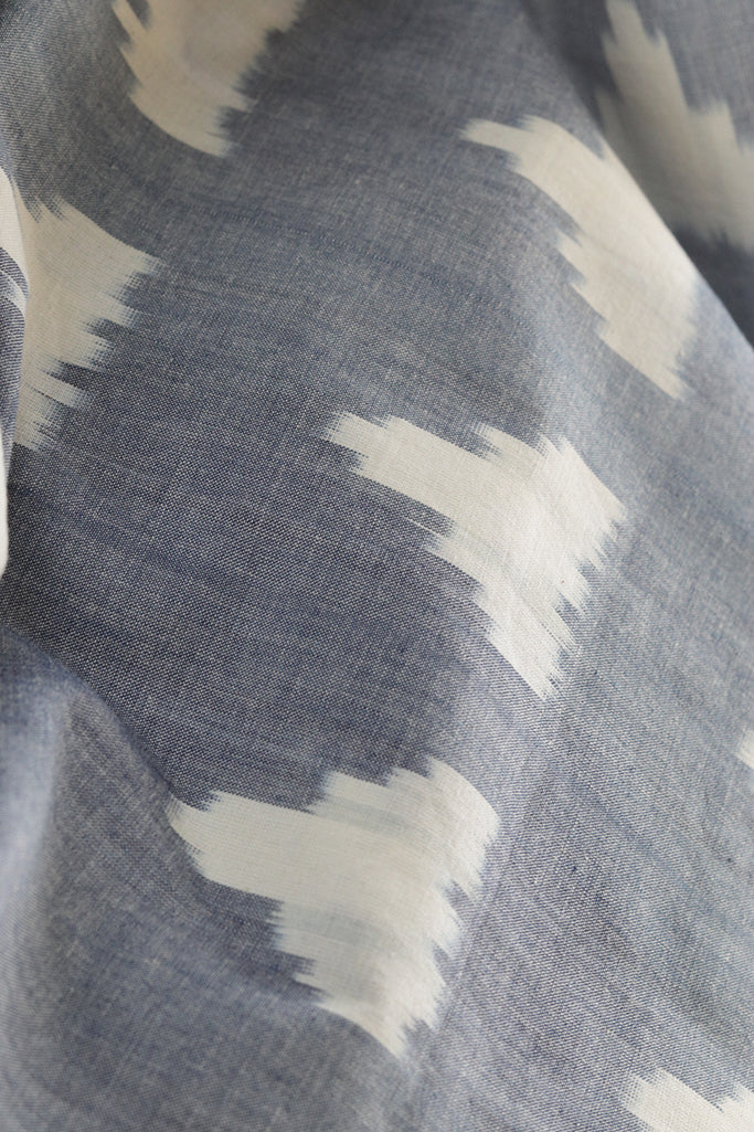 Natural Dye Ikat Cotton Fabric