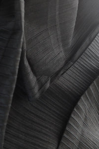 Cotton X Silk Self Doria Stripe Fabric