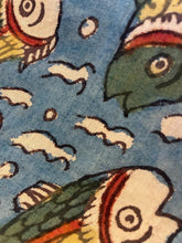 Load image into Gallery viewer, Natural Dye Hand-Painted Kalamkari Cotton Fabric