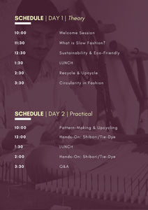 BOOT CAMP 3 | Hyderabad | 4 Days | The Tortoise & The Hare: The Age of Slow Fashion