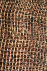 Natural Dye Block Print Filature Silk Dupatta - Creative Bee