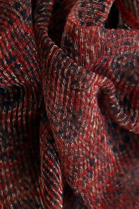 Natural Dye Block Print Filature Silk Dupatta - Creative Bee