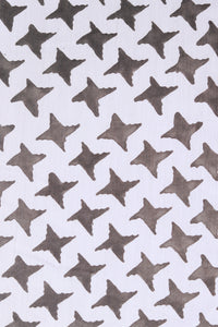 Natural Dye Block Print Silk Fabric - Creative Bee