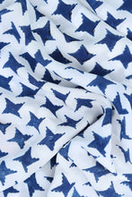 Load image into Gallery viewer, Natural Dye Block Print Silk Fabric - Creative Bee