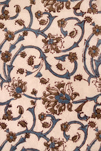 Load image into Gallery viewer, Natural Dye Block Print Cotton Fabric - Creative Bee