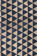 Load image into Gallery viewer, Natural Dye Block Print Cotton Fabric - Creative Bee