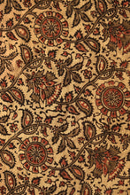 Load image into Gallery viewer, Natural Dye Block Print Silk Fabric - Creative Bee