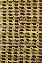 Load image into Gallery viewer, Natural Dye Block Print Silk Fabric - Creative Bee