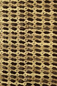 Natural Dye Block Print Silk Fabric - Creative Bee