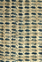 Load image into Gallery viewer, Natural Dye Block Print Silk Fabric - Creative Bee