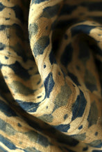 Load image into Gallery viewer, Natural Dye Block Print Silk Fabric - Creative Bee