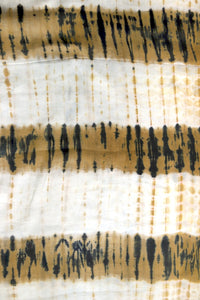 Natural Dye Shibori Cotton Fabric - Creative Bee