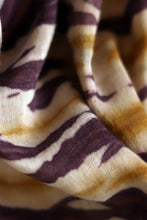 Load image into Gallery viewer, Natural Dye Shibori Cotton x Silk Fabric - Creative Bee