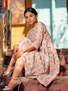 AUGUST | Gathered Dress - Creative Bee