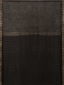 Natural Dye Block Print Silk Sari