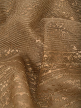 Load image into Gallery viewer, Natural Dye Block Print Silk Sari